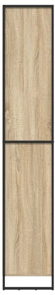 Magas szekrények 2 pcs Sonoma 79 x 36 x 200 cm Faanyag