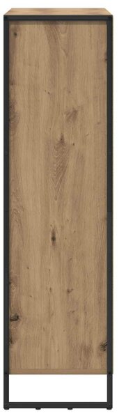Könyvespolc 2 pcs Művészi tölgy 99,5 x 30 x 108 cm Faanyag