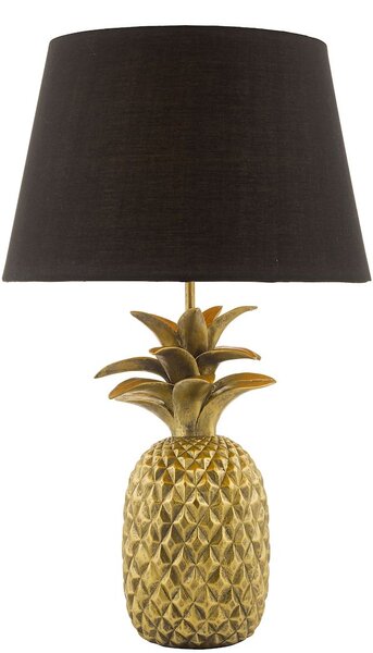 Dar lighting glamour modern asztali lámpa safa fekete arany darsaf4235