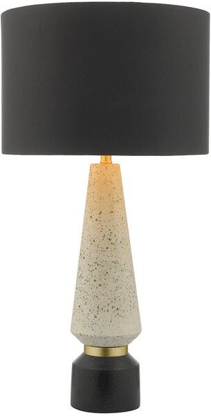 Dar lighting glamour modern asztali lámpa onora fekete darono4255