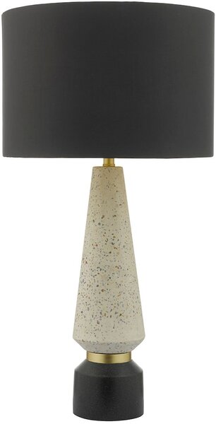Dar lighting glamour modern asztali lámpa onora fekete darono4255