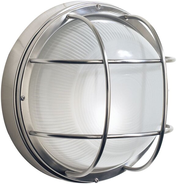 Dar lighting klasszikus kültéri fali lámpa salcombe átlátszó rozsdamentes acél darsal5044 IP44