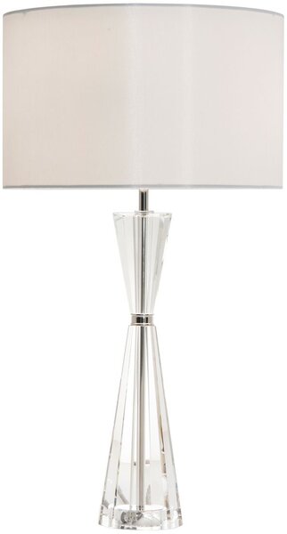 Dar lighting glamour modern asztali lámpa risha elefántcsont ivory nikkel darris4208