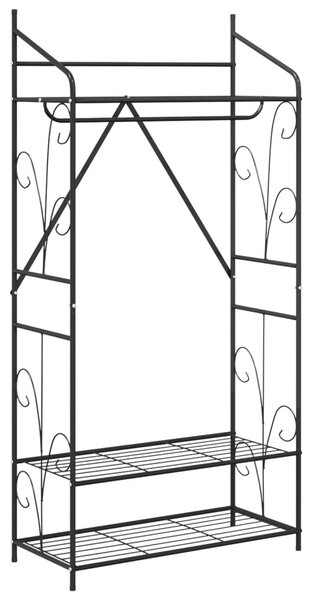 Nyitott Szekrény Egyszínű 2 pcs 78 x 36 x 158 cm
