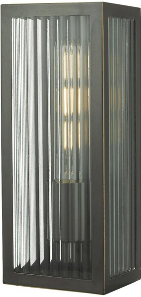 Dar lighting modern kültéri fali lámpa keegan barna átlátszó darkee5263 IP44