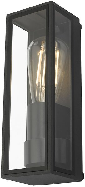 Dar lighting modern kültéri fali lámpa taryn átlátszó szürke dartar1639 IP65