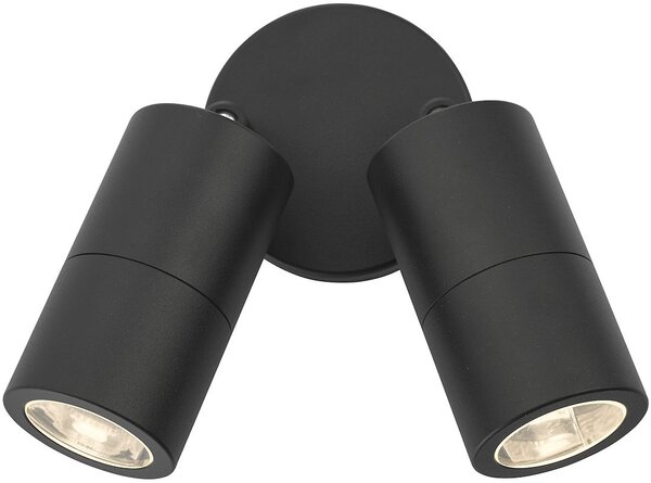 Dar lighting modern kültéri mennyezeti lámpa ortega fekete darort0922 IP65
