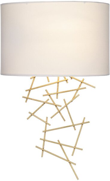 Dar lighting glamour modern fali lámpa cevero fehér elefántcsont ivory arany darcev0735