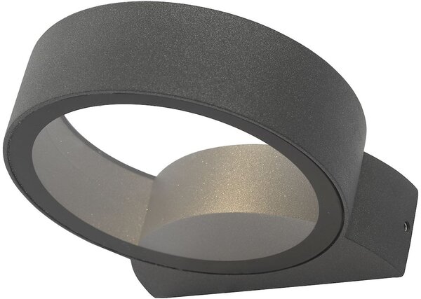 Dar lighting modern kültéri fali lámpa reon szürke darreo3239 IP65