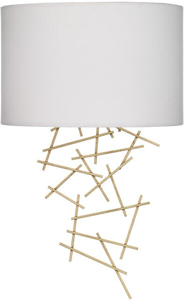 Dar lighting glamour modern fali lámpa cevero fehér elefántcsont ivory arany darcev0735