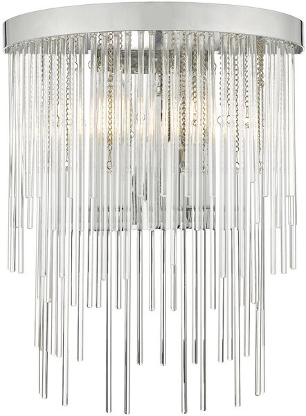 Dar lighting modern fali lámpa isla csiszolt króm darisl0950