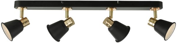 Dar lighting modern spot lámpa fry fekete arany darfry8454