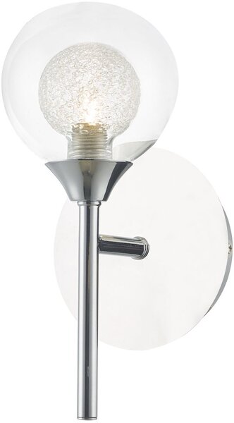 Dar lighting glamour modern fali lámpa zeke csiszolt króm darzek0750