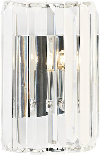 Dar lighting glamour kristály modern fali lámpa sketch csiszolt króm darske0750