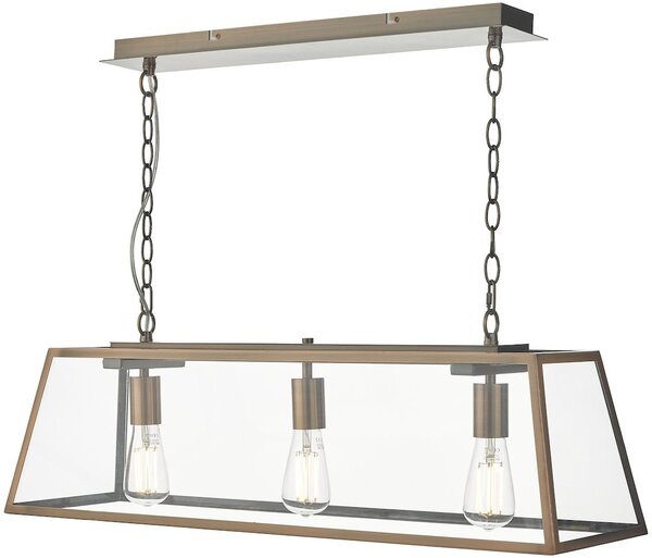 Dar lighting klasszikus modern vintage függeszték academy átlátszó daraca0364