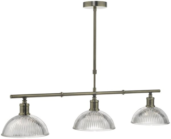 Dar lighting modern függeszték dara antik sárgaréz átlátszó dardar0375