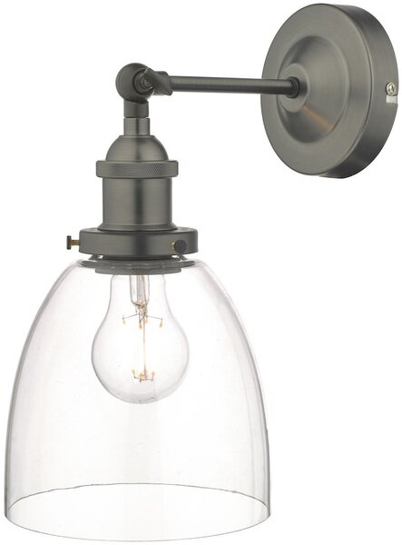 Dar lighting modern fali lámpa arvin ősi króm átlátszó dararv0761