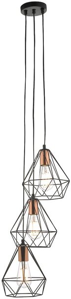 Dar lighting modern függeszték deyon fekete dardey0322