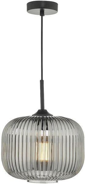 Dar lighting modern függeszték demarius fekete füstös dardem0110