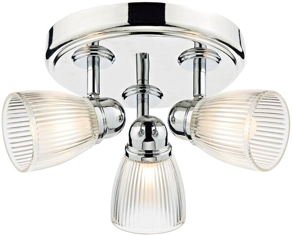 Dar lighting modern fürdőszobai lámpa cedric csiszolt króm darced7638 IP44