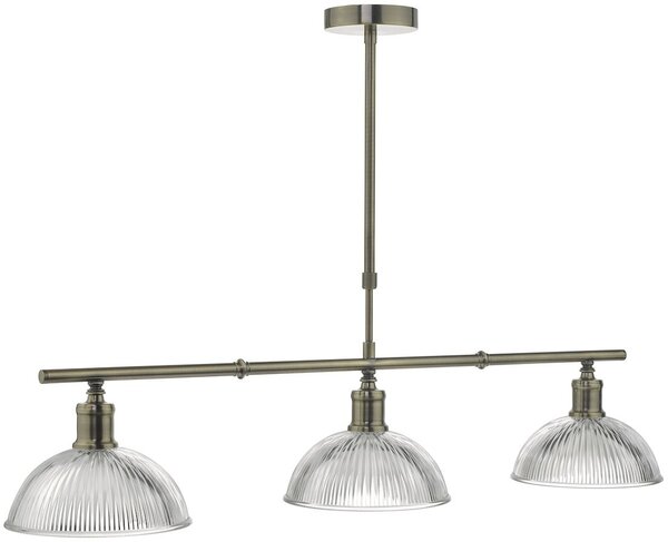 Dar lighting modern függeszték dara antik sárgaréz átlátszó dardar0375