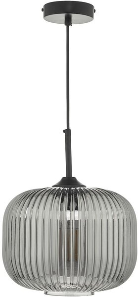 Dar lighting modern függeszték demarius fekete füstös dardem0110