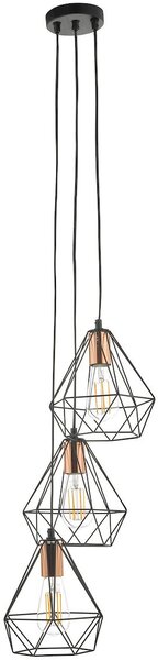 Dar lighting modern függeszték deyon fekete dardey0322