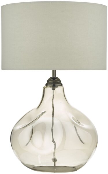 Dar lighting modern asztali lámpa esarosa fehér füstös daresa4210