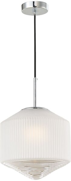 Dar lighting glamour modern függeszték nisha csiszolt króm átlátszó darnis0108