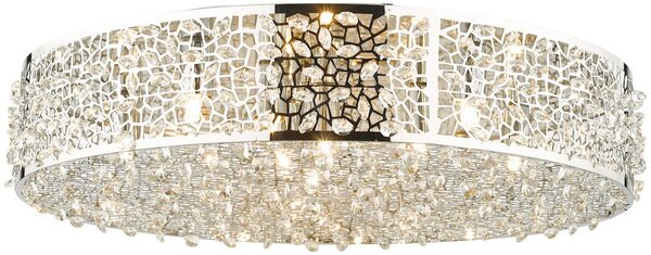 Dar lighting glamour kristály mennyezeti lámpa kotaro rozsdamentes acél darkot6450