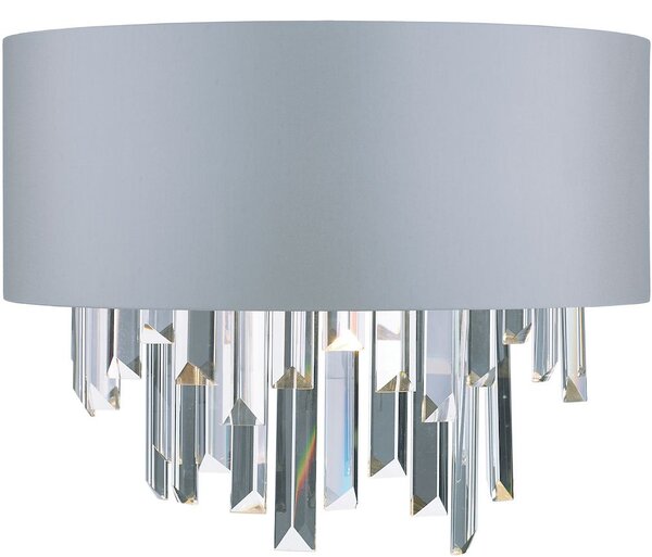 Dar lighting glamour kristály fali lámpa halle szürke darhal0939