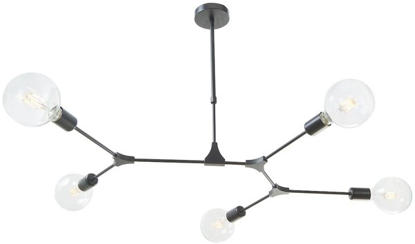 Dar lighting modern függeszték euphemia fekete dareup0539