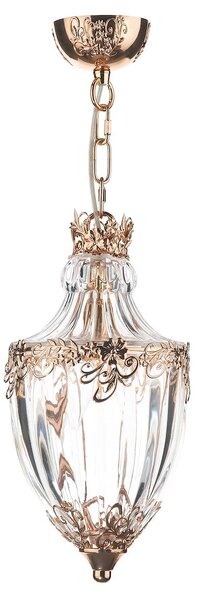 Dar lighting glamour klasszikus függeszték ottoman átlátszó arany darott0135