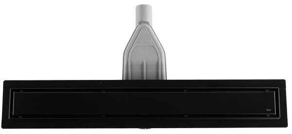 Rea NEOX Superflow, lefolyó zuhanyfolyó 60 cm, fekete matt, REA-G7805