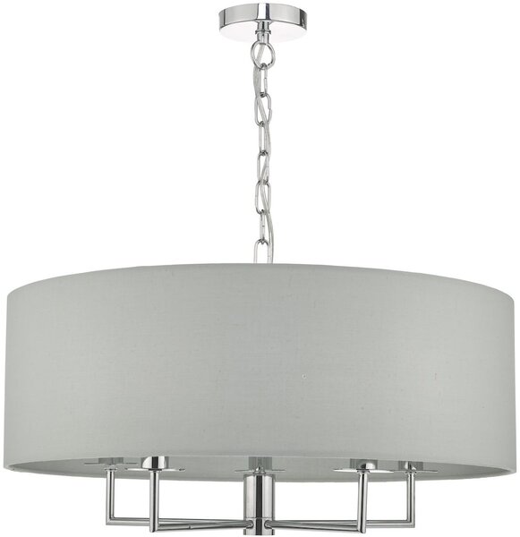 Dar lighting modern függeszték jamelia csiszolt króm szürke darjam0539