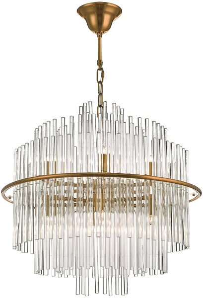 Dar lighting glamour modern függeszték lukas átlátszó arany darluk1735