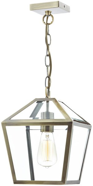 Dar lighting modern függeszték churchill antik sárgaréz darchu0175