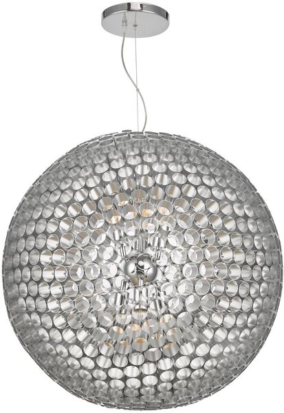 Dar lighting glamour modern függeszték serafina króm darser8650