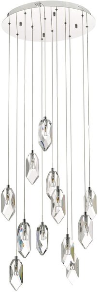 Dar lighting glamour kristály függeszték crystal csiszolt króm darcry1250