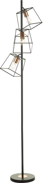 Dar lighting modern állólámpa tower fekete dartow4922