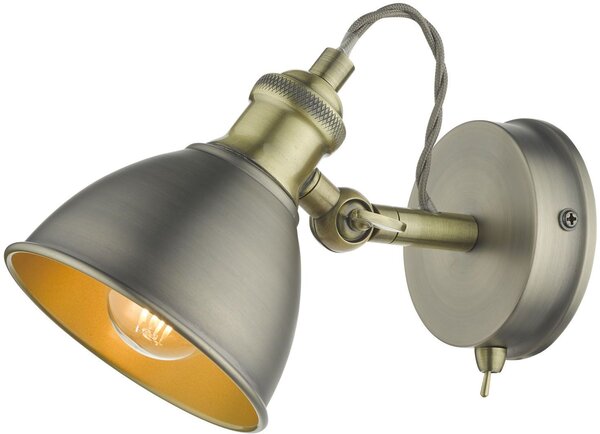 Dar lighting modern spot lámpa governor ősi króm antik sárgaréz dargov0761