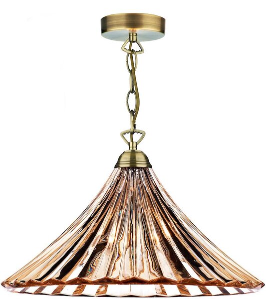 Dar lighting glamour modern függeszték ardeche antik sárgaréz darard866