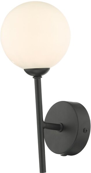 Dar lighting modern fali lámpa cohen fekete opál darcoh0722-02