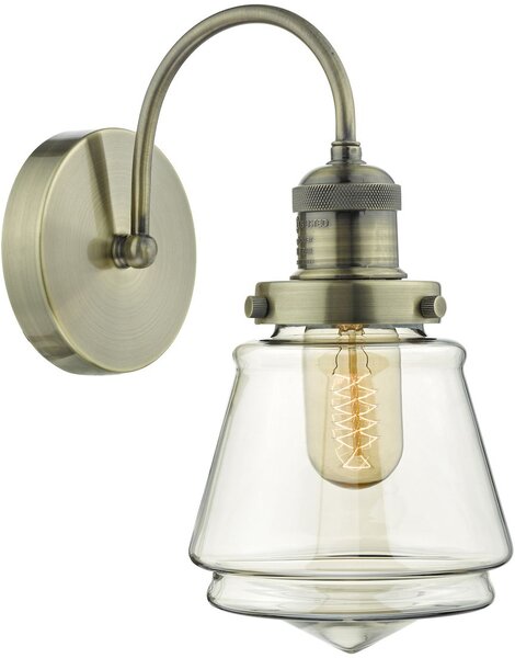 Dar lighting klasszikus loft vintage fali lámpa curtis antik sárgaréz pezsgő darcur0775