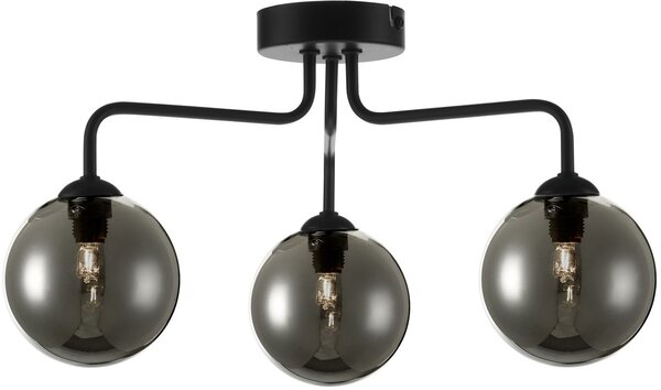 Dar lighting modern mennyezeti lámpa feya fekete füstös darfey0322-01