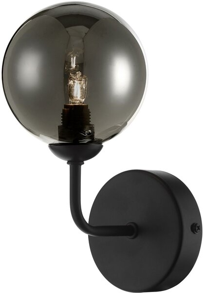 Dar lighting modern fali lámpa feya fekete füstös darfey0722-01