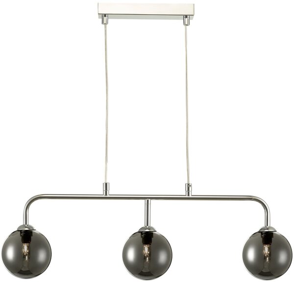 Dar lighting modern függeszték feya füstös csiszolt króm darfey6250-01