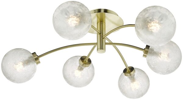 Dar lighting glamour modern mennyezeti lámpa avari sárgaréz darava6441