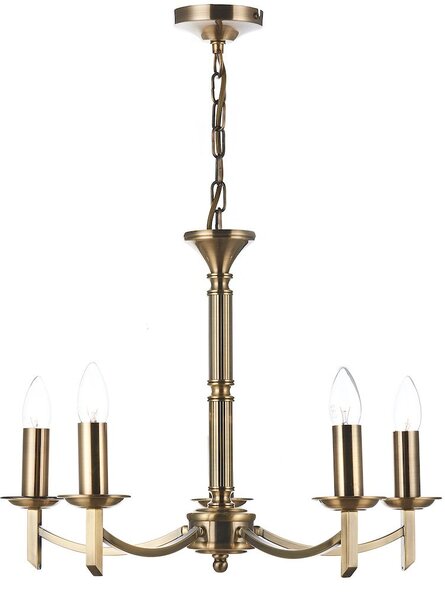 Dar lighting klasszikus csillár ambassador antik sárgaréz daramb0575