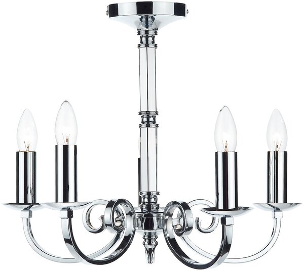 Dar lighting klasszikus csillár murray csiszolt króm darmur0550